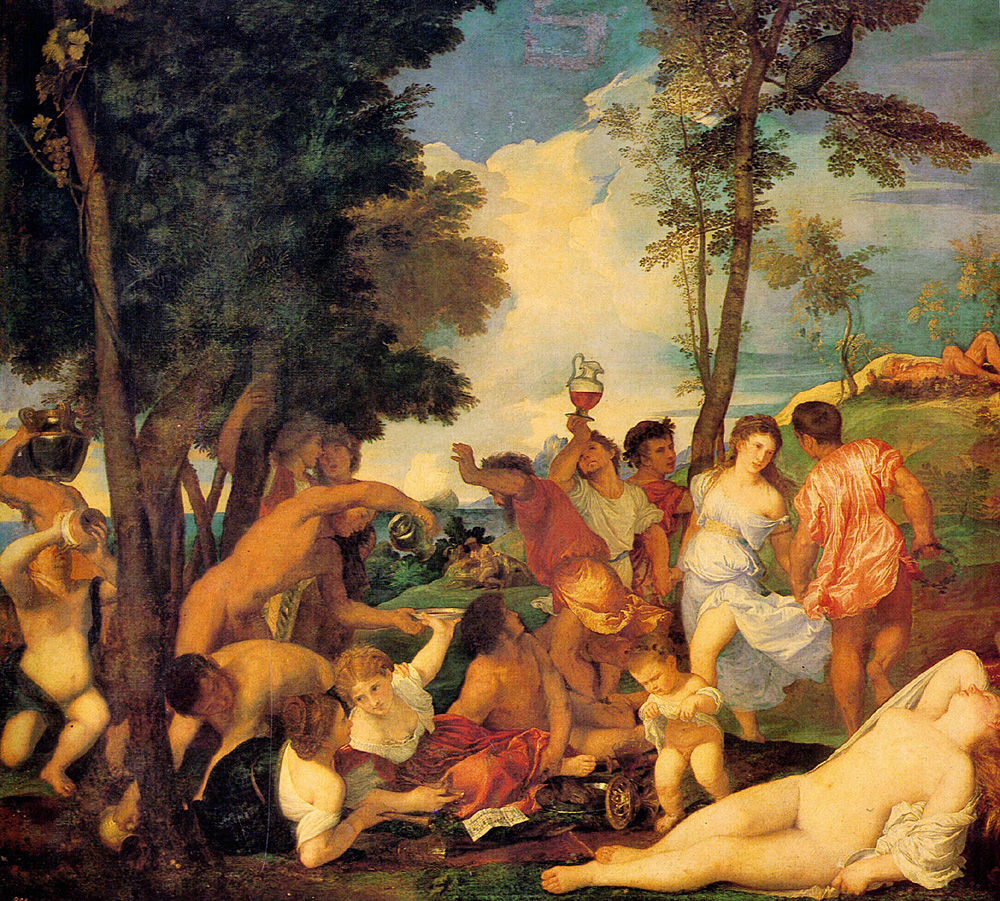 Bacchanal of the Andrian (Titian)